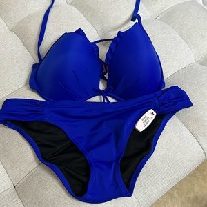 Victoria Secret Royal Blue bikini set